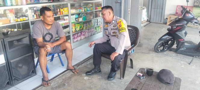 
 Sambang Rutin, Bripka Sultan Terus Hadir di Tengah Warga Wilayah Binaan