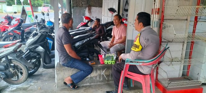 
 Sambang Rutin Aiptu Ulpiadi, Wujud Nyata Pelayanan Polri kepada Masyarakat