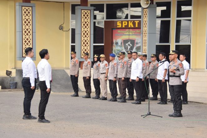 
 Kapolres Bone Pimpin Apel Perdana, Tekankan Profesionalisme dan Integritas Personel