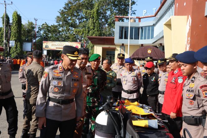 
 Apel Gelar Pasukan, Polres Bone Pastikan Kesiapan Hadapi Karhutla
