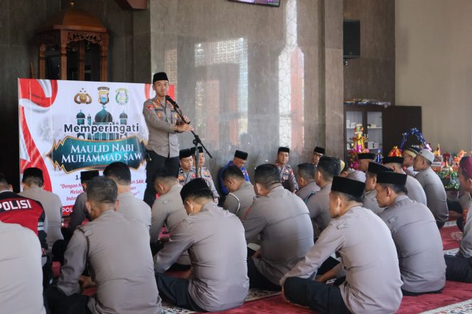 
 Polres Bone Peringati Maulid Nabi Muhammad SAW 1448 H, Momentum Meneladani Akhlak Rasulullah