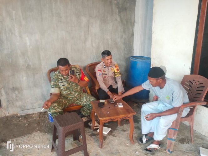 
 Sambang Jadi Jembatan Kedekatan, Aiptu Baso Halim Konsisten Hadir di Wilayah Binaan