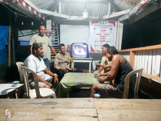 
 Dari Pos Satkamling, Bhabinkamtibmas Bangun Komunikasi dan Kepedulian Warga