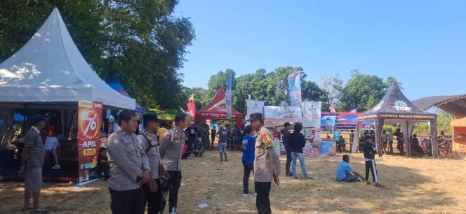 
 Balap Ojek Gabah Season X Bergulir, Polisi Hadir Berikan Rasa Aman