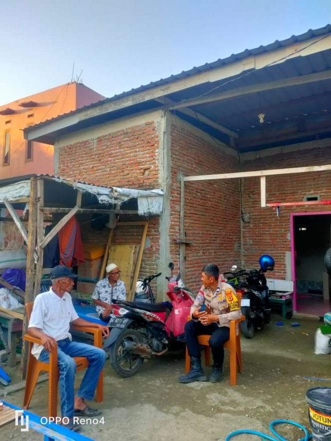
 Aiptu Baso Halim Hadir di Wilayah Binaan, Warga Diingatkan Waspadai Potensi Kebakaran