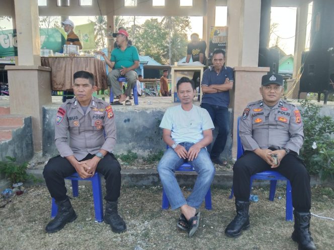 
 Aiptu Andi Supriadi Pimpin Pengamanan Turnamen Mini Soccer di Otting