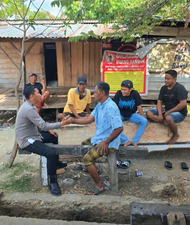 
 Sambang Jadi Cara Aipda Andi Rusman Membaca Situasi dan Menjaga Kamtibmas di Wilayah Binaan