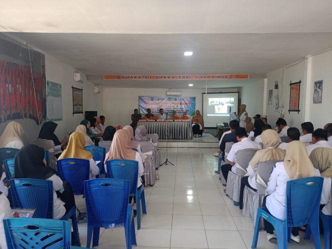 
 ‎Wakapolsek Awangpone Hadiri Lokakarya Mini Lintas Sektor Triwulan III Bidang Kesehatan