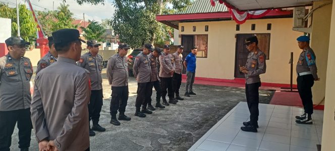 
 Polsek Mare Gelar Apel Pagi, Kapolsek Tekankan Disiplin dan Kesiapsiagaan Personel