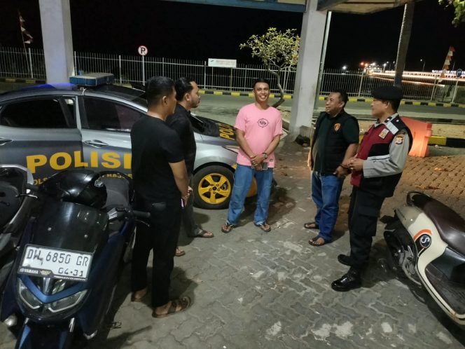 
 Patroli Biru, Beri Rasa Aman Kepada Pengunjung Di Malam Hari