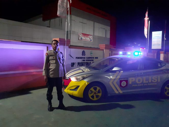
 Polsek Ulaweng  Aktif Lakukan Patroli Biru Pantau Aktivitas Masyarakat Serta Objek-objek Vital