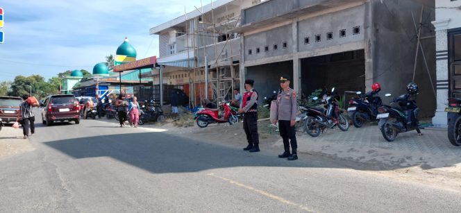 
 Hikmah Maulid, Kapolsek Ajangale Hadir di Tengah Warga