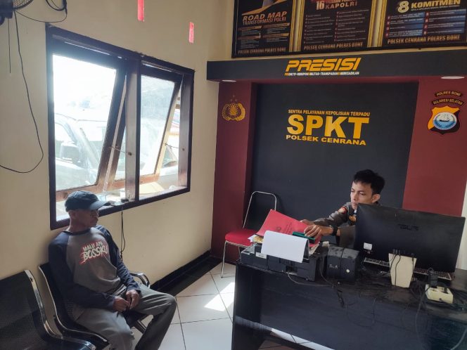 
 ‎SPKT Polsek Cenrana Berkomitmen Berikan Pelayanan Terbaik Kepada Masyarakat.