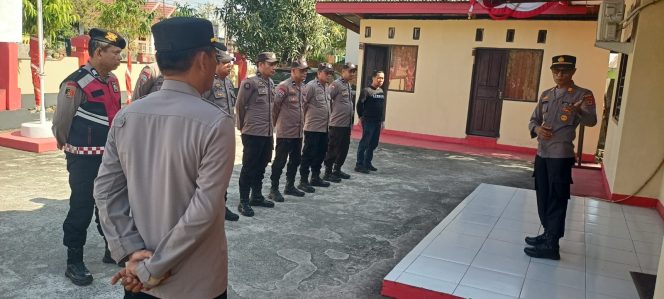 
 Mantapkan Kedisiplinan dan Kesiapsiagaan, Personel Polsek Mare Gelar Apel Rutin Pagi Hari