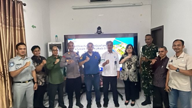 
 Rapat Koordinasi Kapolsek Hadir Bersama Stakeholders Pelabuhan Bajoe