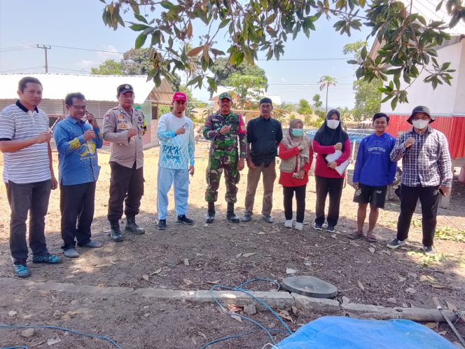 
 Heboh 3 Ekor Kambing Mati Mendadak, Bhabinkamtibmas dan Dinas Peternakan Lakukan Investigasi