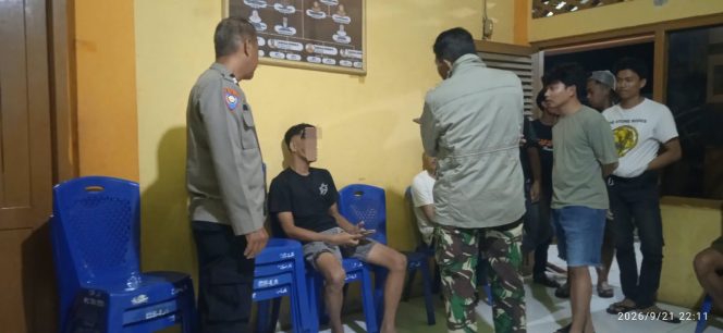 
 ‎Patroli Polsek Awangpone Amankan Anak Bawa Lem dan Senjata Tajam di Desa Lappoase