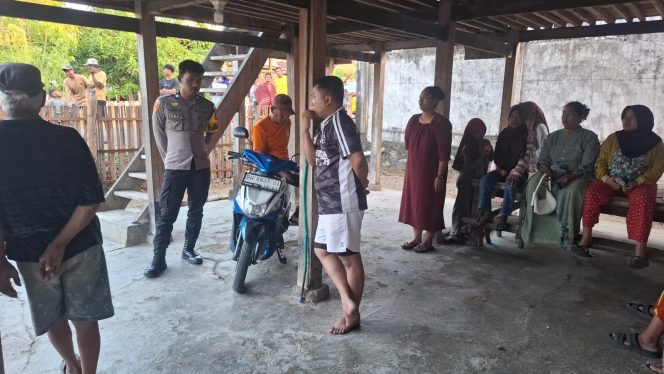 
 Langkah Humanis Bhabinkamtibmas, Perkuat Kamtibmas Timurung
