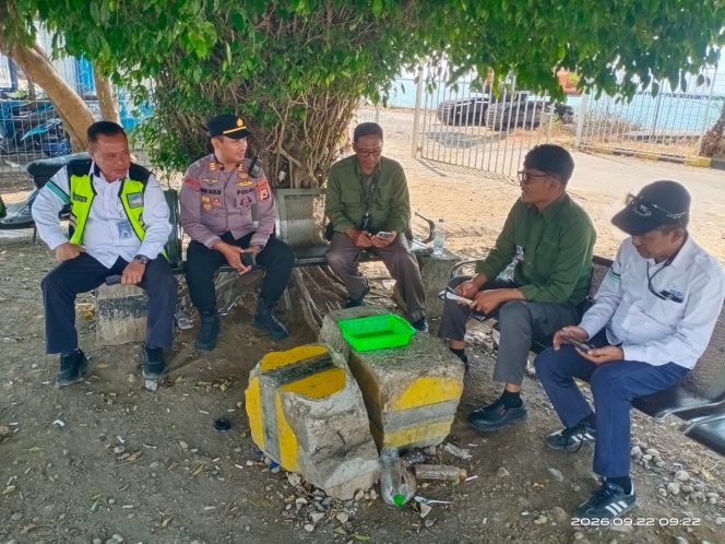 
 Wujud Sinergitas, Duduk Bersama Temui Petugas Kapal