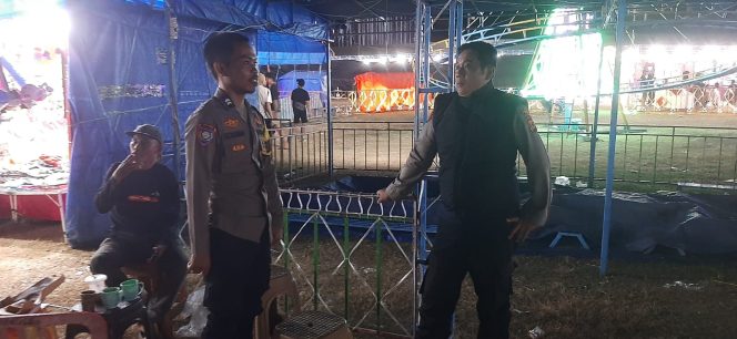 
 Cegah Kejahatan Malam, Anggota Polsek Mare Tingkatkan Patroli Malam Hari