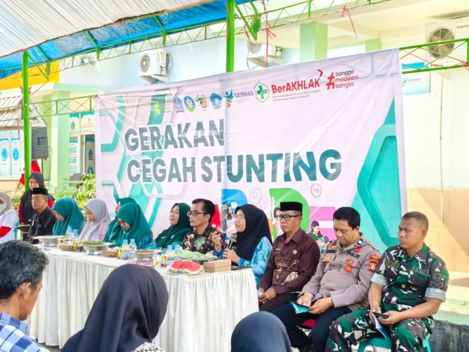 
 Cegah Stunting, Polsek Ajangale Perkuat Sinergi Bersama Lintas Sektor