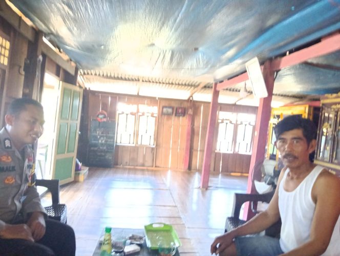 
 Dekat dengan Warga, Brigpol Abdul Malik Perkuat Komunikasi Kamtibmas