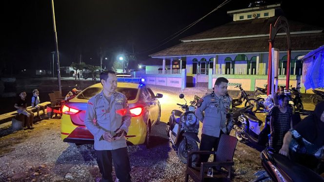
 Patroli Malam Personel Polsek Palakka Wujudkan Situasi Kamtibmas Aman dan Kondusif