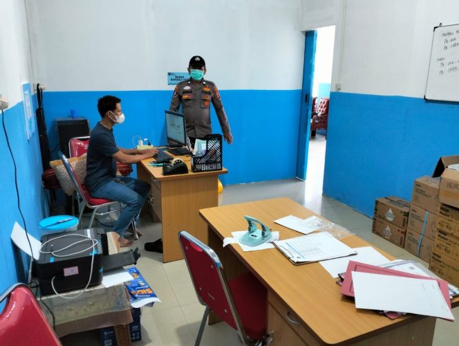 
 Aiptu Bismar Bismar ,Lakukan Kunjugan , Guna Cegah Kriminalitas, Polsek Tonra , Polres Bone
