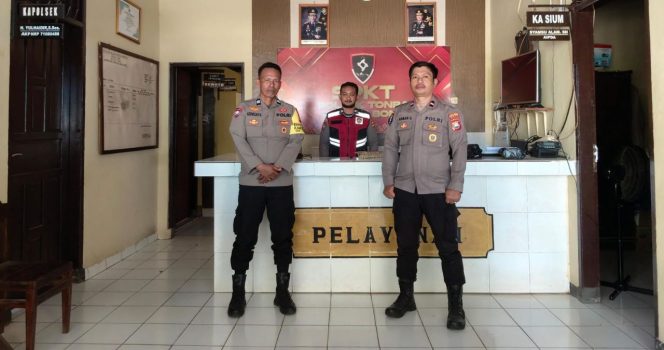 
 Penjagaan Mako Diperketat, Polsek Tonra Polres Bone
