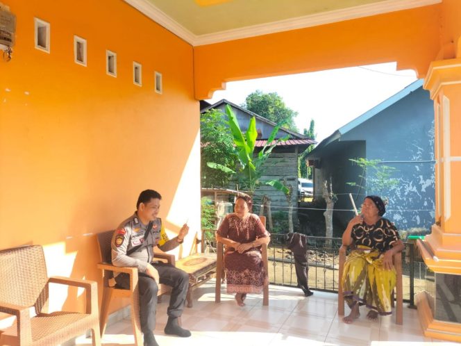 
 ‎Melalui DDS, Bhabinkamtibmas Berikan Edukasi Kamtibmas kepada Warga  ‎