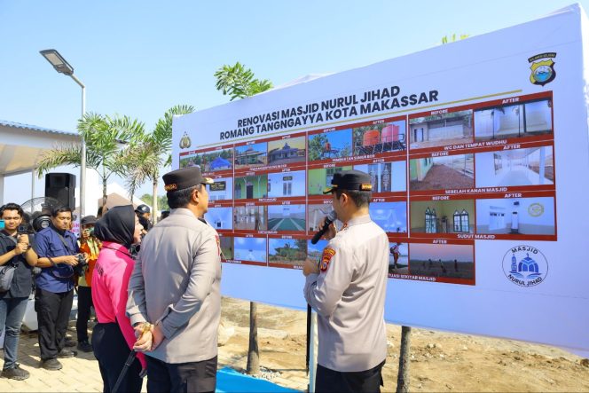 
 Kapolda Sulsel Resmikan Sumur Bor Air Bersih, Bantu Masyarakat Romang Tangangayya Atasi Keterbatasan Air