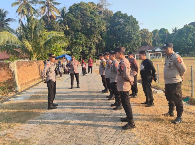 
 ‎Kapolsek Awangpone Pimpin Pengamanan Festival Gau Maraja 2026 di Desa Lappoase