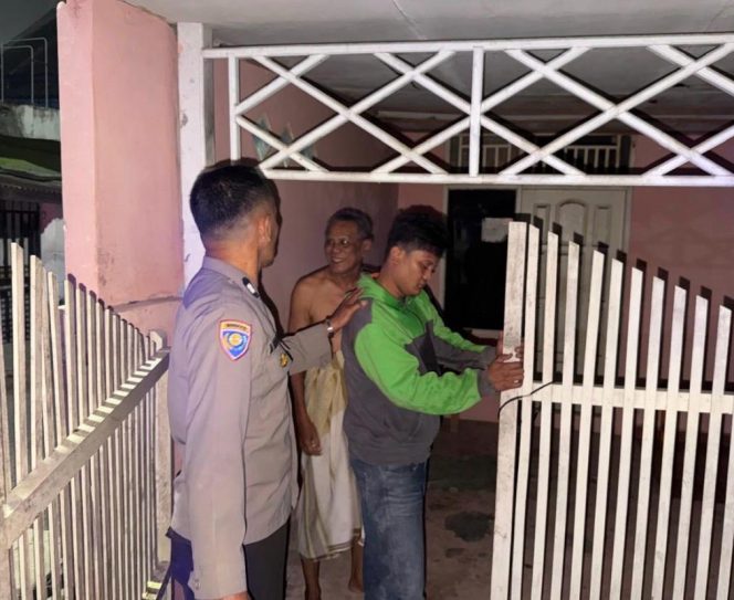 
 Polisi Hadir Tindaklanjuti Keluhan Warga, Pemuda Mabuk Dibubarkan