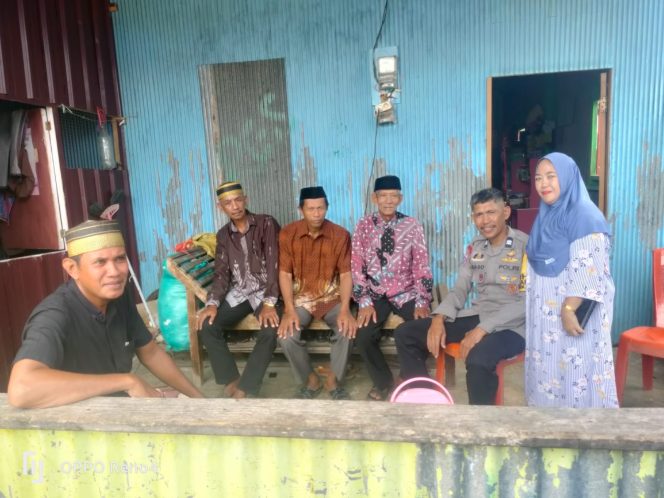 
 Sambang diwilayah Binaan, Langkah Bhabinkamtibmas Deteksi Dini Gangguan Kamtibmas