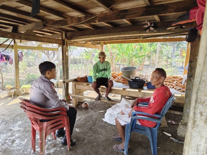 
 Langkah Kecil, Dampak Besar: Aipda Tenri Lesang Aktif Sambangi Warga diwilayah Binaan