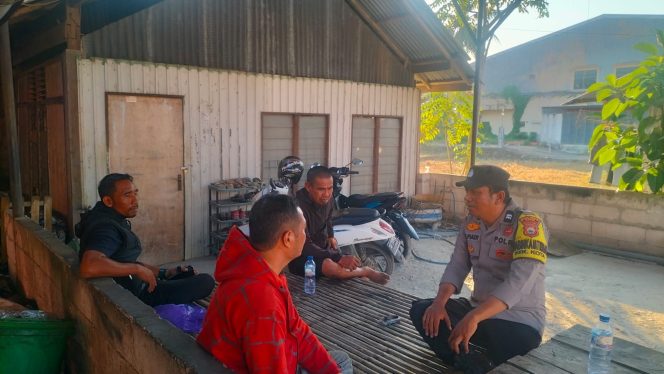
 Hadir Menyapa Warga, Aiptu Ulpiadi Perkuat Kemitraan Polri dan Masyarakat
