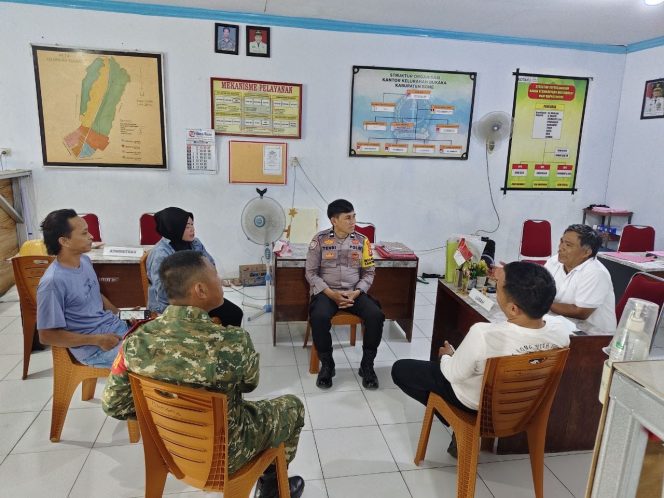 
 Duduk Bersama Cari Solusi, Persoalan Batas Lahan Warga Diselesaikan Secara Kekeluargaan