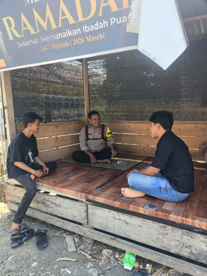 
 Dari Pos Kamling, Aipda Hamdan Bangun Kepedulian Warga Jaga Kamtibmas