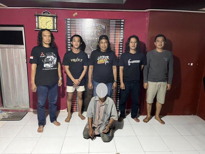 
 Aksi Pencurian Terbongkar, Tim Opsnal Amankan Terduga Pelaku yang Sempat Diamuk Warga