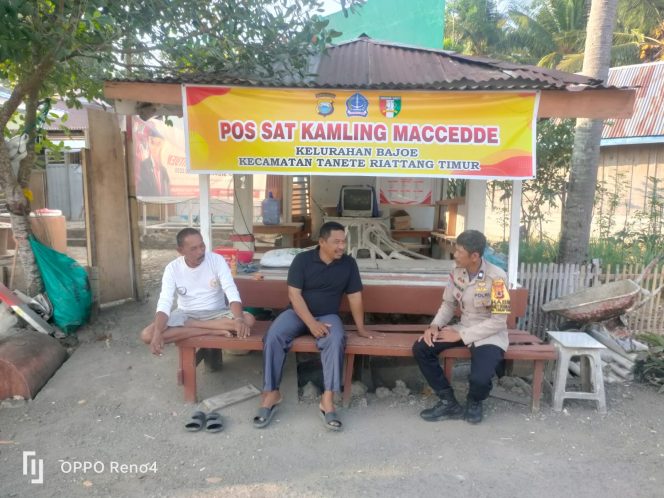 
 Bukan Sekadar Kunjungan, Aiptu Baso Halim Perkuat Kemitraan Keamanan di Bajoe