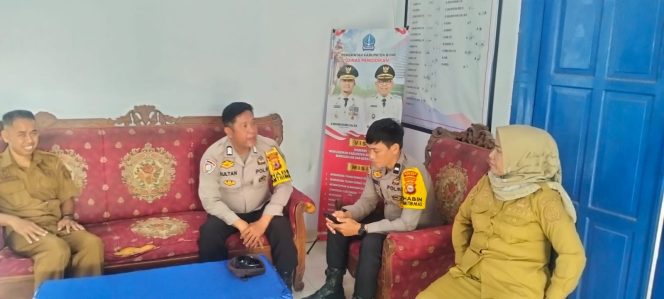 
 Cegah Tawuran dan Aksi Geng Motor, Bhabinkamtibmas Polsek Tanete Riattang Sambangi SMPN 6