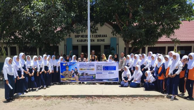 
 ‎Polsek Cenrana Sosialisasikan Pendaftaran SMA Kemala Taruna Bhayangkara Di SMPN 1 Cenrana