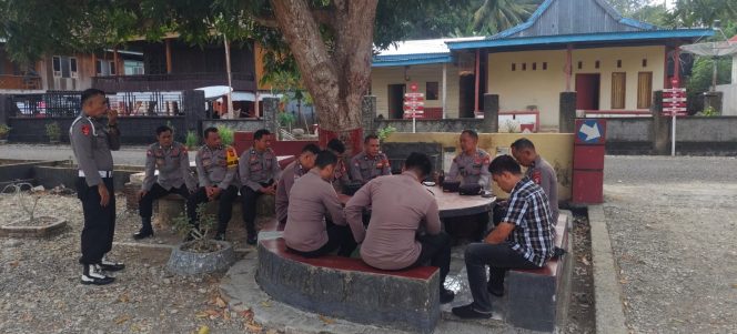 
 ‎Kapolsek Awangpone Pimpin Kegiatan Anev Pekan Pertama Bulan Oktober 2026