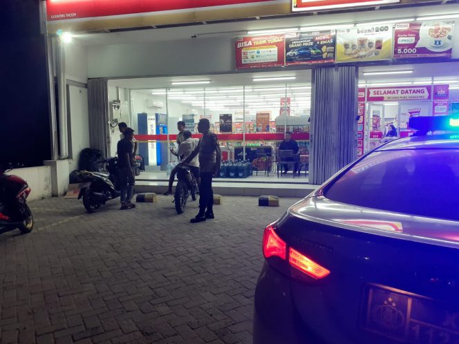 
 Ciptakan, Situasi Kamtibmas, Kondusif, Aiptu Mursalim, Pimpin, Patroli Malam, Polsek Ulaweng,