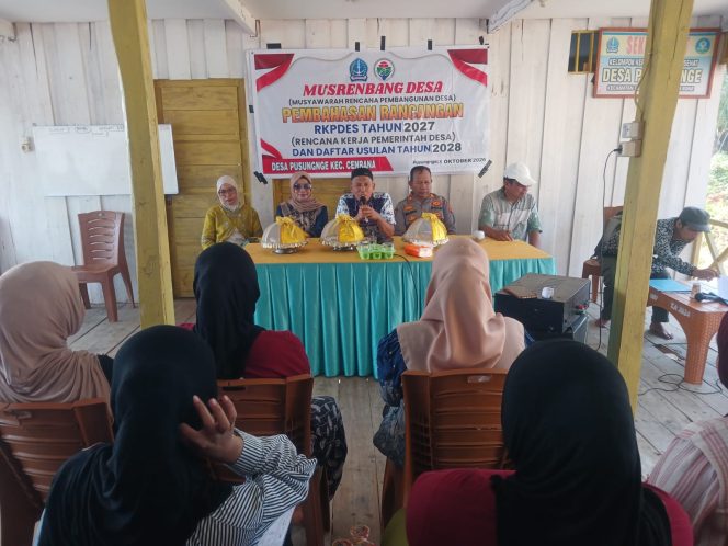 
 ‎Kapolsek Cenrana Hadiri Musrenbang Desa Pembahasan Dan Penetapan RKPDes Tahun 2027