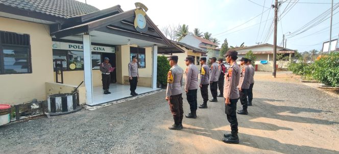 
 Apel Pagi Rutin, Wujudkan Disiplin dan Kesiapan Personel dalam Bertugas