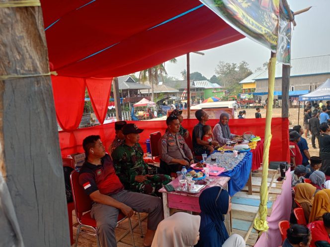 
 ‎Pengamanan Terpadu Polsek Awangpone dan Koramil Warnai Lanjutan Turnamen Limpoe Cup IV