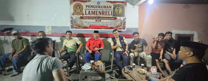 
 Kapolsek Ulaweng, Hadiri, Pengukuhan, Komunitas, Pemerhati, Pusaka, Bone Barat, LAMENRELI,