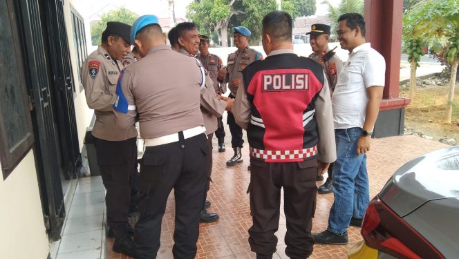 
 Kapolsek Ulaweng, Terima, Tim Provost, Polres Bone, Laksanakan, Gaktiplin, terhadap Personel,