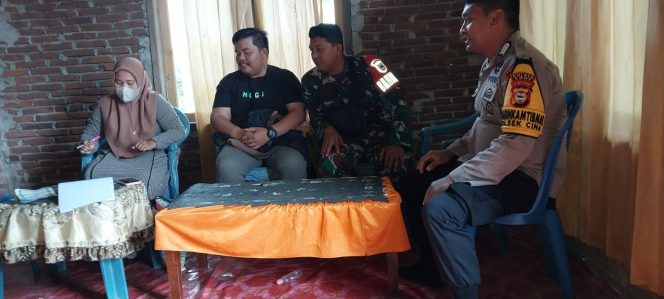 
 Wujudkan Sinergitas TNI-Polri, Bhabinkamtibmas Polsek Cina Sambangi Warga Binaan